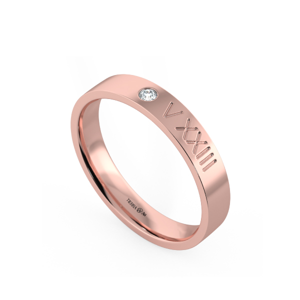 Women's Modern Wedding Ring NCF2036 2